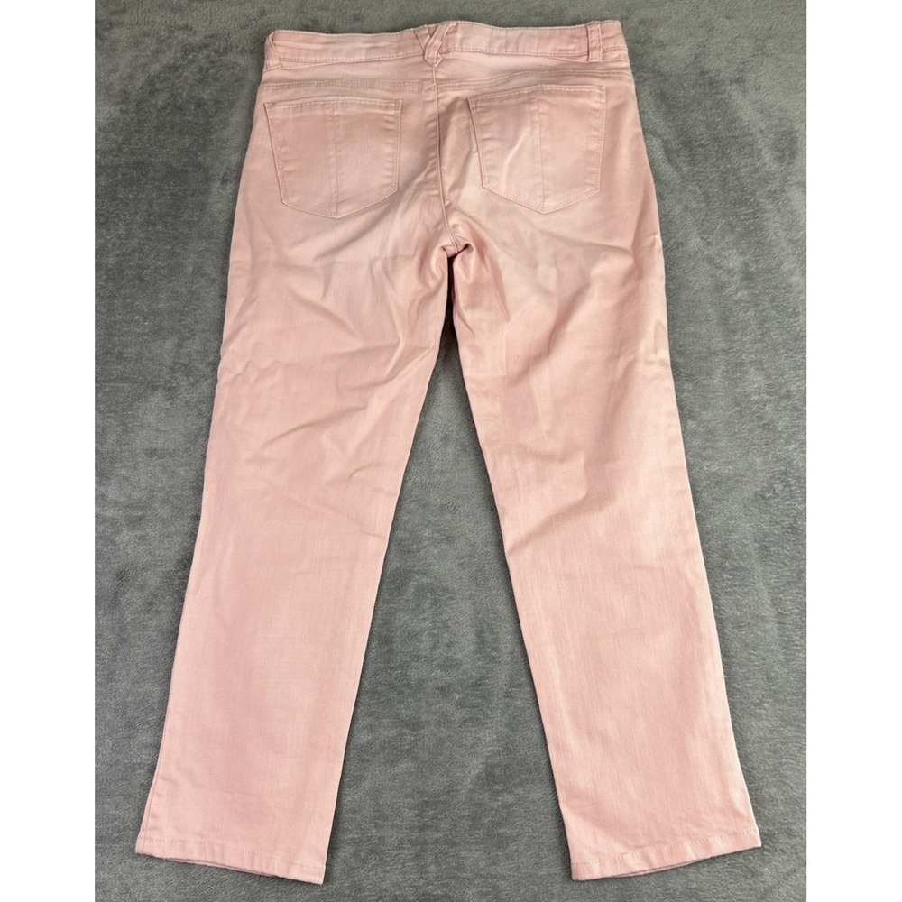 Democracy Women's Straight Leg Jeans - Light Pink - Picture 3 of 14